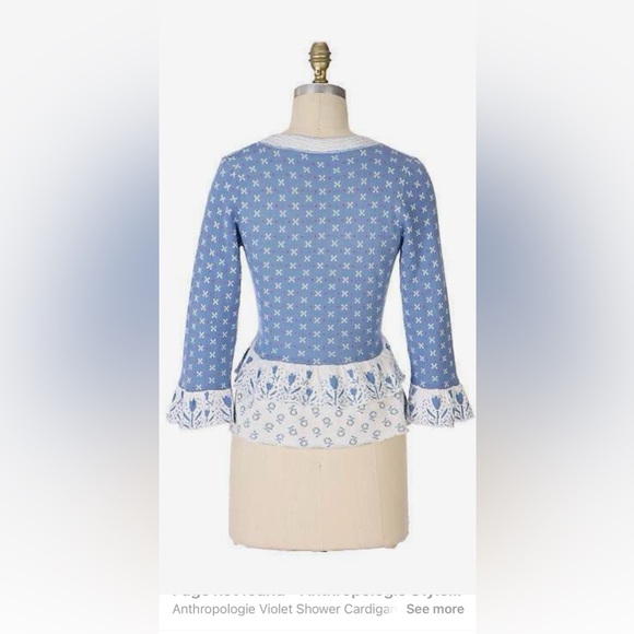 Anthropologie moth sweater top sz XS - Picture 2 of 14